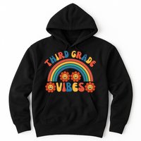 Third Grade Vibes Retro Groovy Third First Day Of School Hoodie