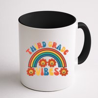 Third Grade Vibes Retro Groovy Third First Day Of School Mug