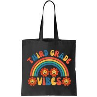 Third Grade Vibes Retro Groovy Third First Day Of School Bag