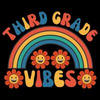 Third Grade Vibes Retro Groovy Third First Day Of School Wool Snapback Cap
