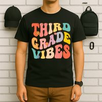 Third Grade Vibes For 3rd Grade Teacher T-Shirt