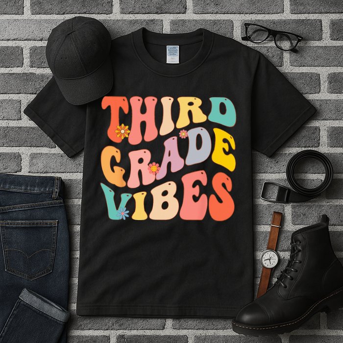 Third Grade Vibes For 3rd Grade Teacher Tall T-Shirt
