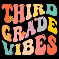 Third Grade Vibes For 3rd Grade Teacher Drawstring Bag