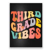 Third Grade Vibes For 3rd Grade Teacher Poster