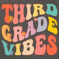Third Grade Vibes For 3rd Grade Teacher Cotton Canvas Backpack