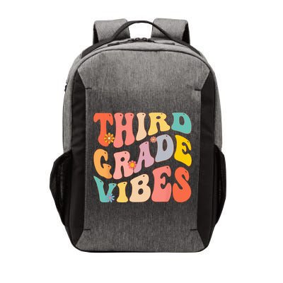 Third Grade Vibes For 3rd Grade Teacher Vector Backpack