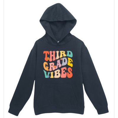 Third Grade Vibes For 3rd Grade Teacher Urban Pullover Hoodie