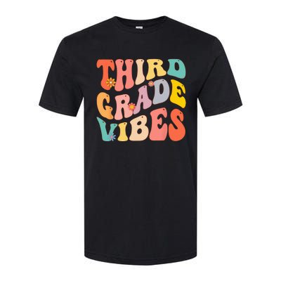 Third Grade Vibes For 3rd Grade Teacher Softstyle® CVC T-Shirt