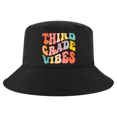 Third Grade Vibes For 3rd Grade Teacher Cool Comfort Performance Bucket Hat