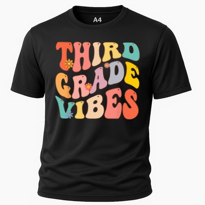 Third Grade Vibes For 3rd Grade Teacher Performance Shirt