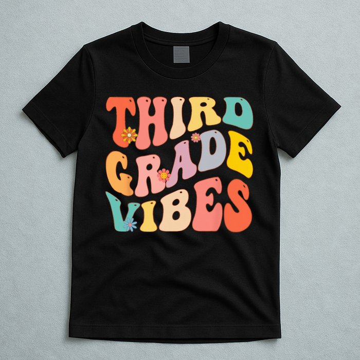 Third Grade Vibes For 3rd Grade Teacher T-Shirt