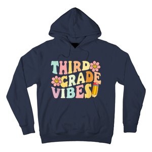 Third Grade Vibes 3rd Grade 1st Day Of School Teacher Kid Hoodie