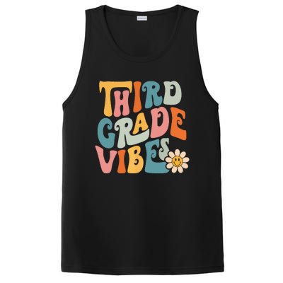 Third Grade Vibes 3rd Grade Team Retro 1st Day Of School PosiCharge Competitor Tank