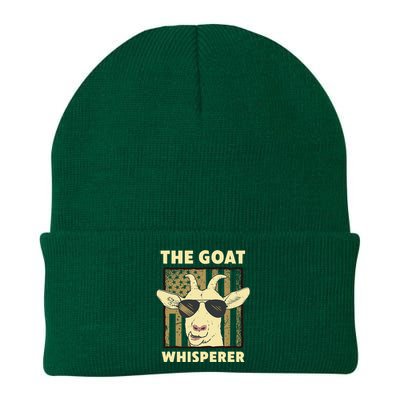 The Goat Whisperer Design Farmer Goat Lover Knit Cap Winter Beanie