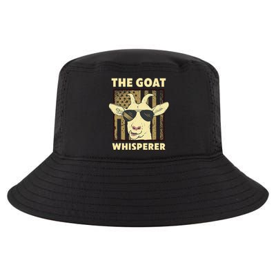 The Goat Whisperer Design Farmer Goat Lover Cool Comfort Performance Bucket Hat