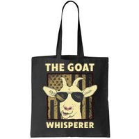 The Goat Whisperer Design Farmer Goat Lover Tote Bag