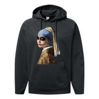 The Girl With The Broken Smile Classic Performance Fleece Hoodie