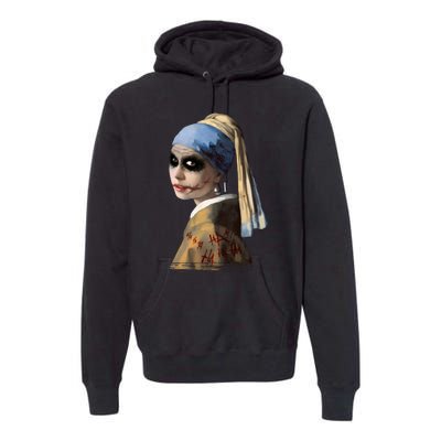 The Girl With The Broken Smile Classic Premium Hoodie