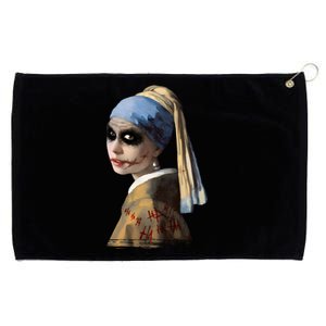 The Girl With The Broken Smile Classic Grommeted Golf Towel