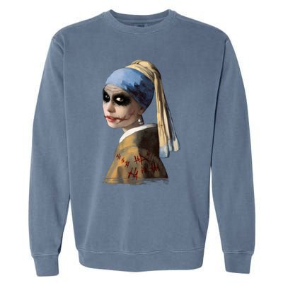 The Girl With The Broken Smile Classic Garment-Dyed Sweatshirt