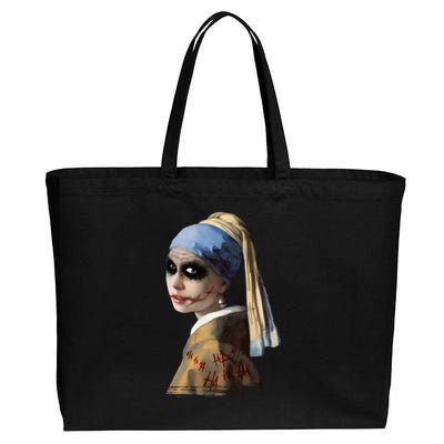 The Girl With The Broken Smile Classic Cotton Canvas Jumbo Tote