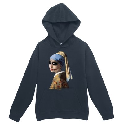 The Girl With The Broken Smile Classic Urban Pullover Hoodie