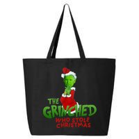 The Grinched Who Stole Christmas Funny Joe Biden 25L Jumbo Tote