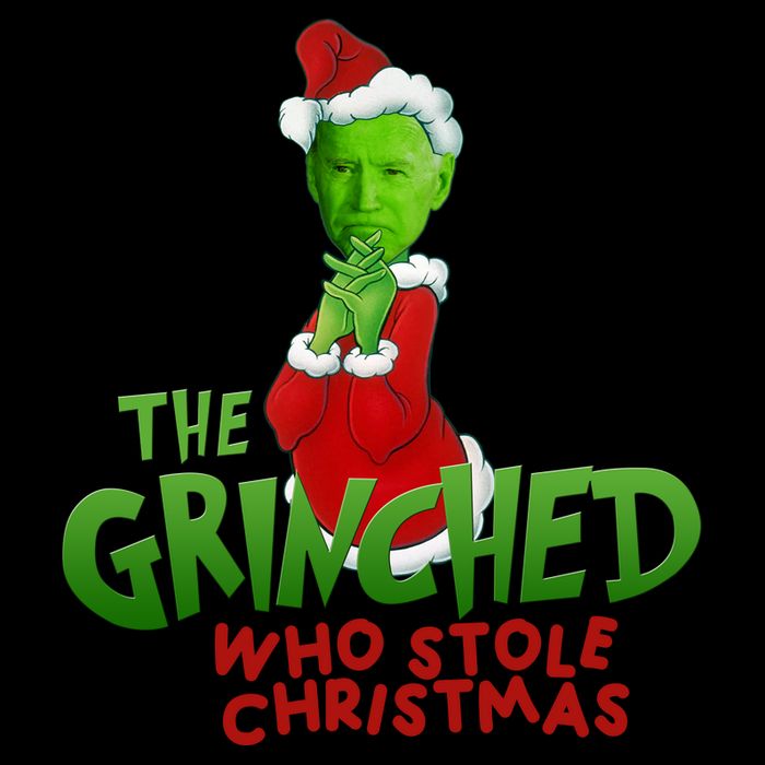 The Grinched Who Stole Christmas Funny Joe Biden Zip Tote Bag