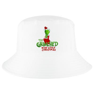 The Grinched Who Stole Christmas Funny Joe Biden Cool Comfort Performance Bucket Hat