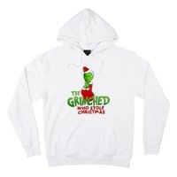 The Grinched Who Stole Christmas Funny Joe Biden Hoodie