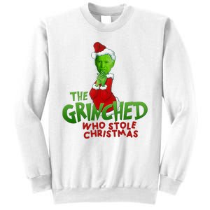 The Grinched Who Stole Christmas Funny Joe Biden Sweatshirt