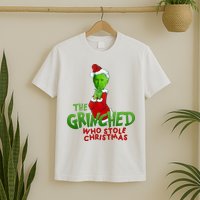 The Grinched Who Stole Christmas Funny Joe Biden T-Shirt