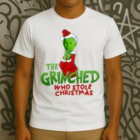 The Grinched Who Stole Christmas Funny Joe Biden T-Shirt