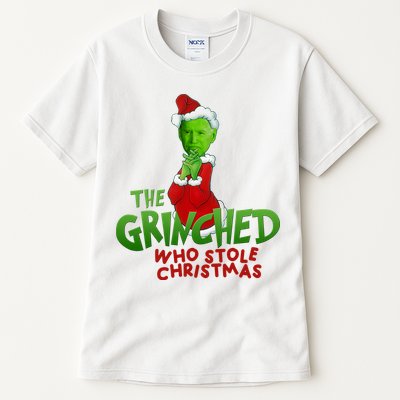 The Grinched Who Stole Christmas Funny Joe Biden Tall T-Shirt