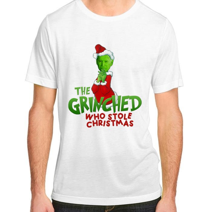 The Grinched Who Stole Christmas Funny Joe Biden Adult ChromaSoft Performance T-Shirt