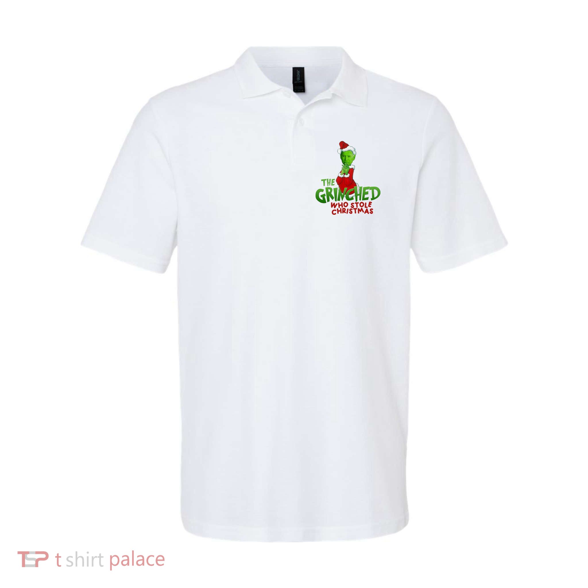 The Grinched Who Stole Christmas Funny Joe Biden Polo