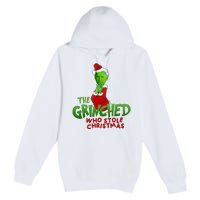 The Grinched Who Stole Christmas Funny Joe Biden Premium Pullover Hoodie