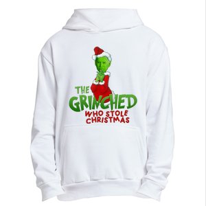 The Grinched Who Stole Christmas Funny Joe Biden Urban Pullover Hoodie