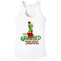 The Grinched Who Stole Christmas Funny Joe Biden Ladies PosiCharge Competitor Racerback Tank