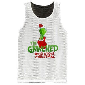 The Grinched Who Stole Christmas Funny Joe Biden Mesh Reversible Basketball Jersey Tank