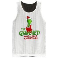 The Grinched Who Stole Christmas Funny Joe Biden Mesh Reversible Basketball Jersey Tank