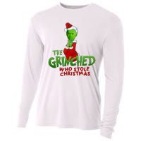 The Grinched Who Stole Christmas Funny Joe Biden Cooling Performance Long Sleeve Crew