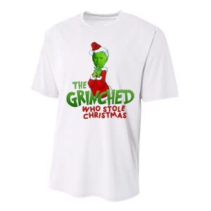 The Grinched Who Stole Christmas Funny Joe Biden Performance Sprint T-Shirt