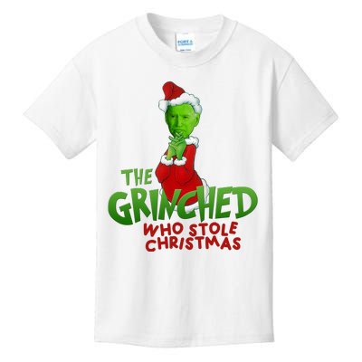 The Grinched Who Stole Christmas Funny Joe Biden Kids T-Shirt