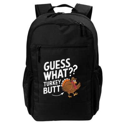 Thanksgiving Guess What Turkey Butt Backpack