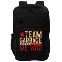 Team Garbage We Won Team Garbage For Trump 2024 Elections Impact Tech Backpack