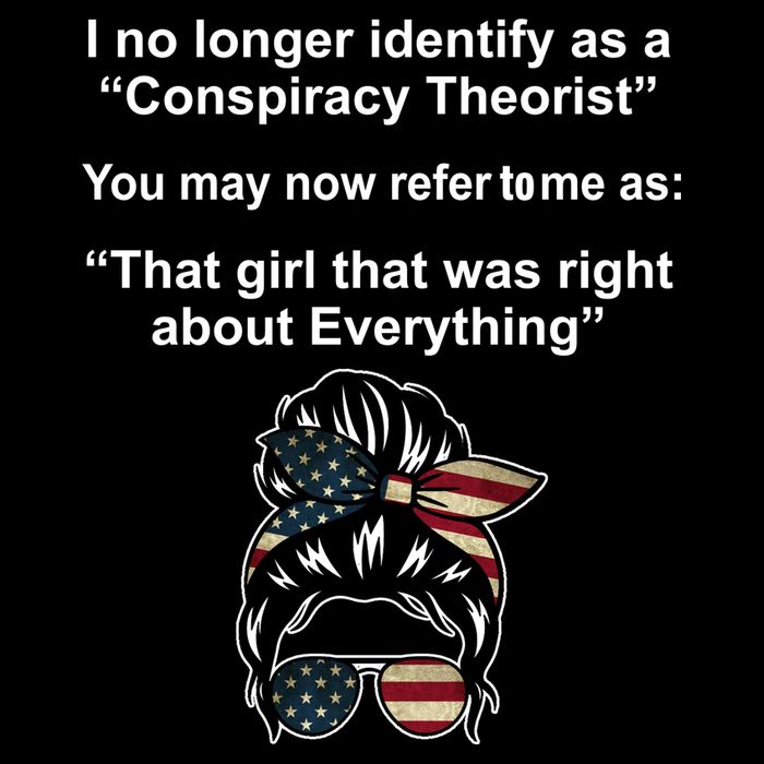 The Girl Who Was Right About Everything Conspiracy Theorist USA Wool Snapback Cap