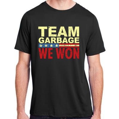 Team Garbage We Won Team Garbage For Trump 2024 Elections Adult ChromaSoft Performance T-Shirt