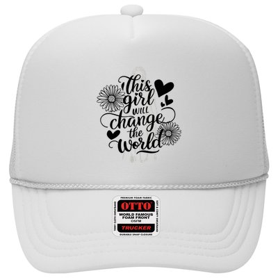 This Girl Will Change The World Trucker Hat