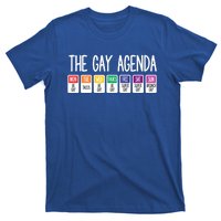 The Gay Weekly Agenda Funny Lgbt Pride Rainbow Cute Gift T-Shirt